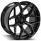 4PLAY Wheels 4P06 - 4PLAY Gen3 4P06 24x12 6x135mm & 6x5.5" -44et in Brushed Black 4P06-24120-6D55-44BBT