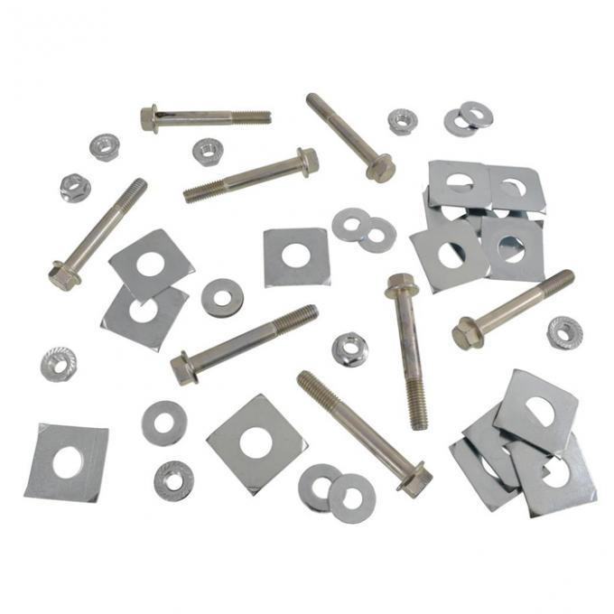 Corvette Body Mount Kit, Bolt, Shim, Nut & Washer, 1973-1982