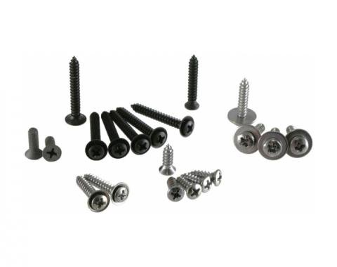 Corvette Dash Trim Screws, 1968-1982