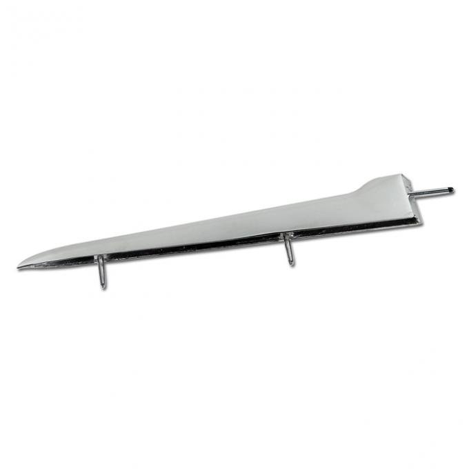 Corvette Side Fender Horizontal Spear Insert, Right, Center, 1958-1961