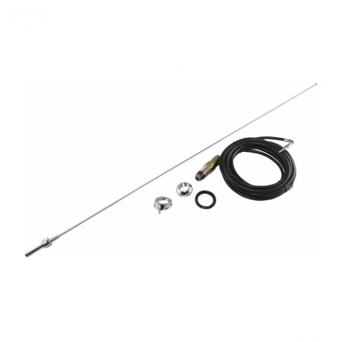 Corvette Fixed Mast Antenna Kit, Standard, 1974-1982