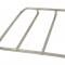 Corvette Luggage Rack 6-Hole Stainless Steel, 1968-1977