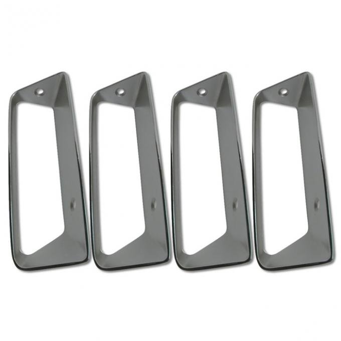 Corvette Side Fender Louver Set, Right, 1968-1969