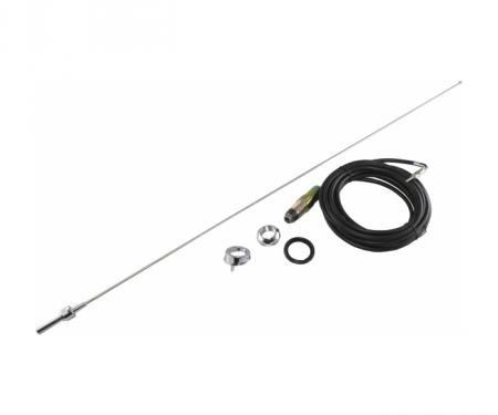 Corvette Fixed Mast Antenna Kit, Standard, 1969-1973