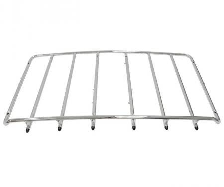Corvette Luggage Rack 8-Hole Chrome, 1968-1977