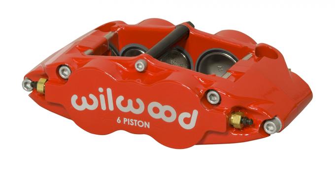 Wilwood Brakes Forged Narrow Superlite 6 Dust Seal Radial Mount 120-14490-RD