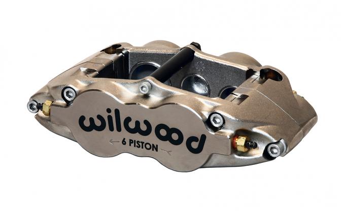 Wilwood Brakes Forged Narrow Superlite 6 Radial MT-Quick-Silver 120-11780-N