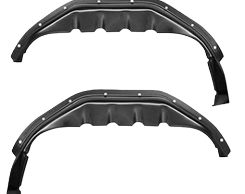 Redline Restomotive® 1973-1987 Chevy Truck Inner Rear Left and Right Wheelhouse