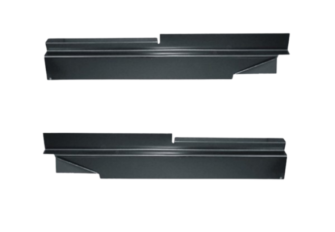 Redline Restomotive® 1973-1991 Chevy Truck Left and Right Hand Inner Rocker Panel Backing Plate