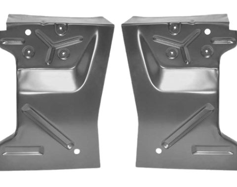 Redline Restomotive® 1967-1968 Ford Mustang Left and Right Rear Fender Apron