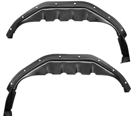 Redline Restomotive® 1973-1987 Chevy Truck Inner Rear Left and Right Wheelhouse