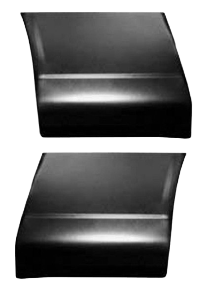 Redline Restomotive® 1970-1981 Camaro Front Lower Left and Right Fender Repair / Patch Panel