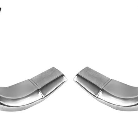 Dynacorn 66-67 Quarter Window Mouldings Pr M1685