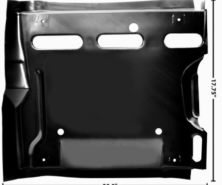 Dynacorn 67-68 Seat Frame Support RH 1052A