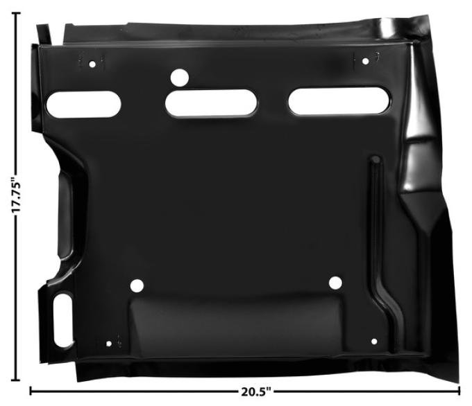 Dynacorn 67-68 Seat Frame Support LH 1052B