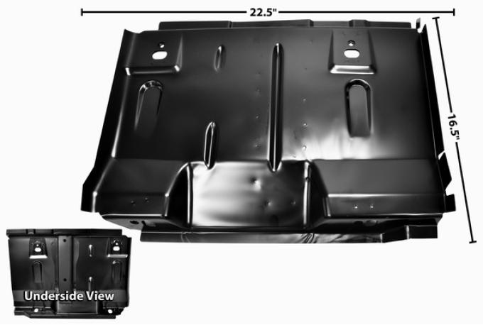 Dynacorn 71-73 Seat Platform RH FB 3648NE