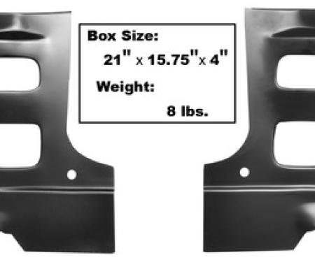Dynacorn 68-72 Rocker to Cowl Reinforcements Pr 1419L