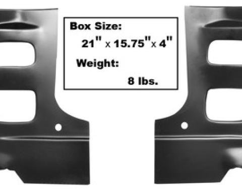 Dynacorn 68-72 Rocker to Cowl Reinforcements Pr 1419L