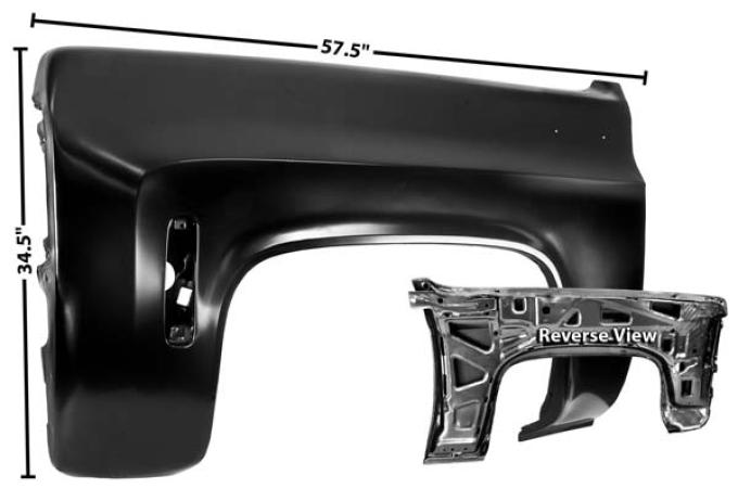 Dynacorn 73-80 Front Fender LH 1097K