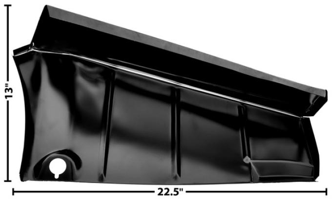 Dynacorn 75-81 Trunk Floor Drop Off RH Trans Am / Firebird 1048ZE