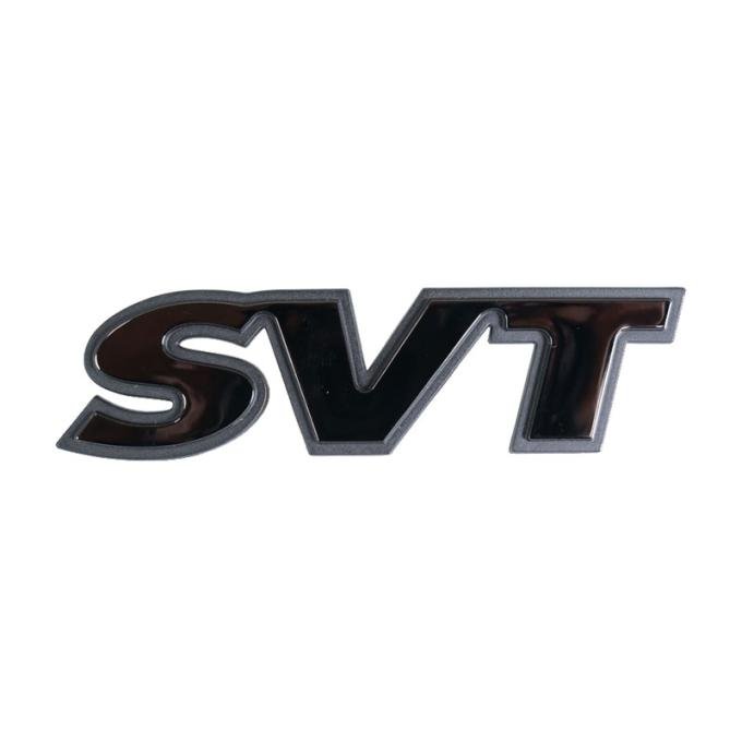 Daniel Carpenter 1994-04 SVT Trunk Emblem - Black Chrome F4SS-6342528-B
