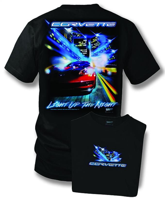 Corvette Shirt - Corvette C5, C6 - Light Up The Night