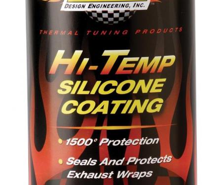 Corvette Exhaust Wrap High Temp Coating, Black