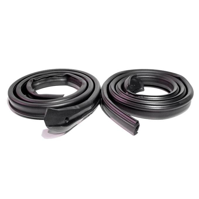 Metro Moulded Parts 1971-1974 Plymouth / Dodge Molded Roof Rail Seals for 2-Door Hardtop. Pair r&l RR 4009-A