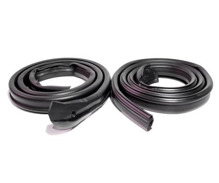 Metro Moulded Parts 1971-1974 Plymouth / Dodge Molded Roof Rail Seals for 2-Door Hardtop. Pair r&l RR 4009-A