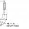 Wilwood Brakes Billet Narrow Dynalite Radial Mount 120-13405-SI