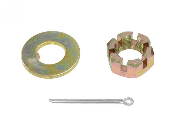 Corvette Spindle Washer & Nut Kit, Front, 1969-1982