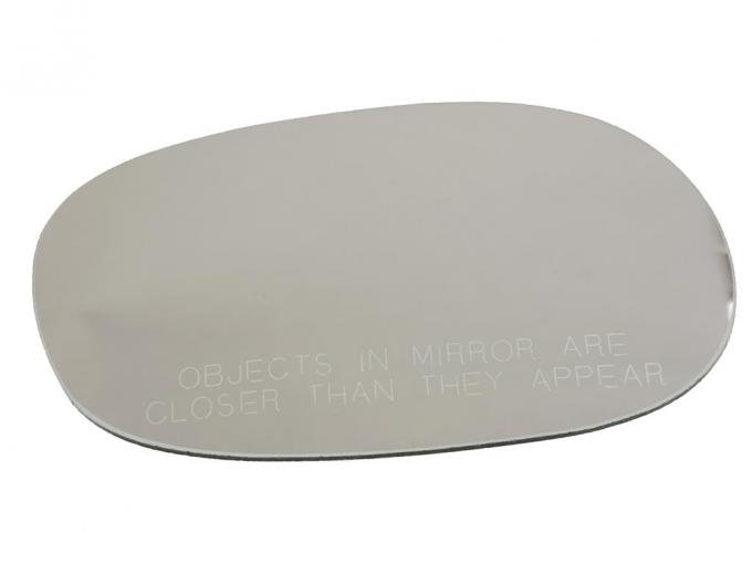 Corvette Outside Sport Mirror Glass, Replacement, Right, 1977-1982