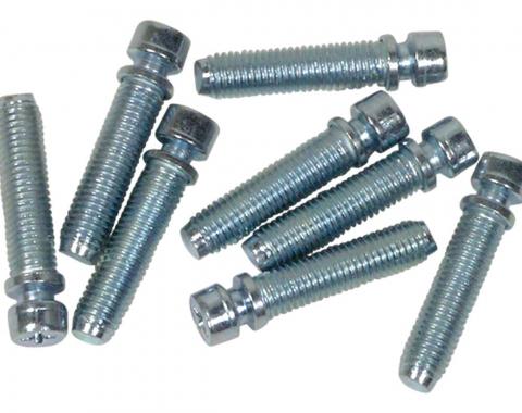 Corvette Headlight Adjuster Screws, 8 Piece, 1956-1982