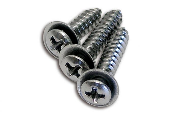 Corvette Lower Steering Column Cover Screws, 3 Piece, 1968-1977