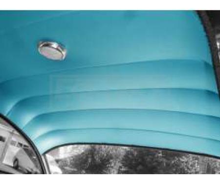 Perforated Headliner, Belair Nomad 2 Door Wagon, Beige, 1955-1956