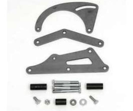 Chevy Low Profile Short Water Pump Alternator Bracket Kit, Small Block, 1955-1957