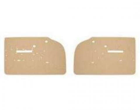 Chevy Cardboard Interior Front Door Panels, 4-Door Sedan & Wagon, Bel Air, 1955-1956