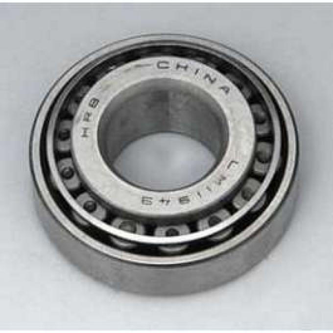 Chevy Outer Wheel Bearing, With Race, Front, For Tapered Roller Bearing Hub Conversions, 1955-1957