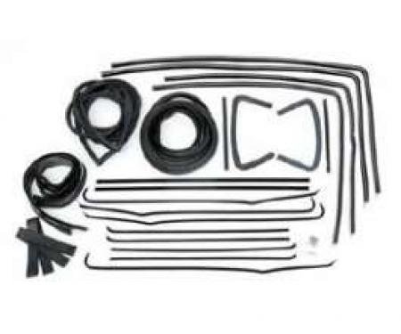 Chevy Glass Installation Kit, 2-Door Sedan, Bel Air, 1956-1957