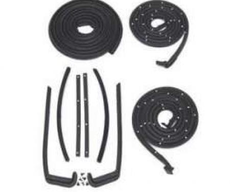 Chevy Weatherstrip Kit, 2-Door Hardtop Or Convertible, 1955-1956