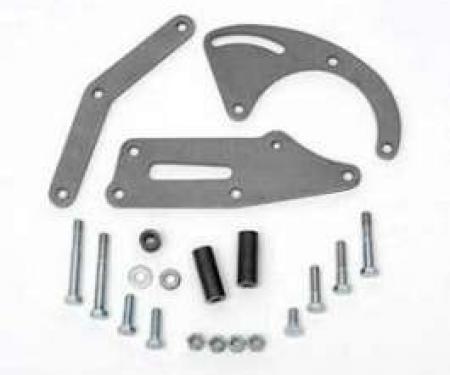 Chevy Air Conditioning Compressor Bracket, Sanden For Vortec Cylinder Heads, Small Block Short Water Pump, 1955-1957