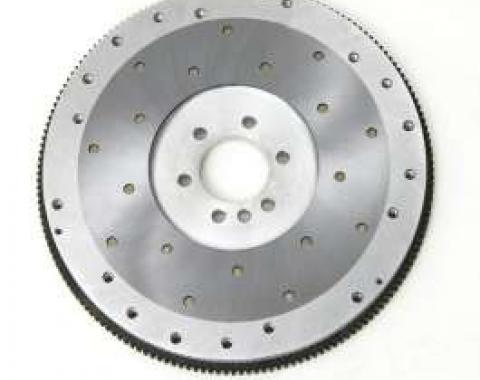 Chevy Flywheel, Manual Transmission, For Externally Balanced Engines, Aluminum, 1955-1957