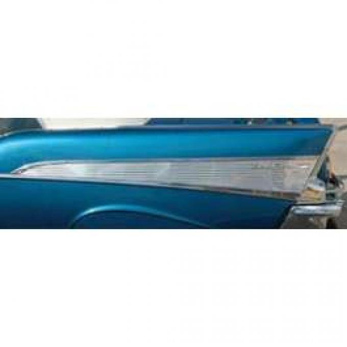 Chevy Quarter Panel Inserts, Bel Air 2-Door, 1957