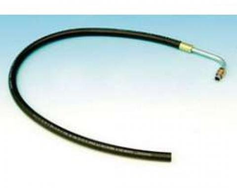 Chevy Power Steering Box Return Hose, 605 & 670, With Inverted Flare, 1955-1957