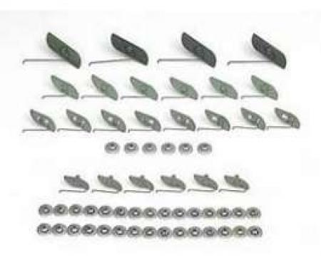 1956 210 Quarter Panel Stainless Steel Molding Clip Set