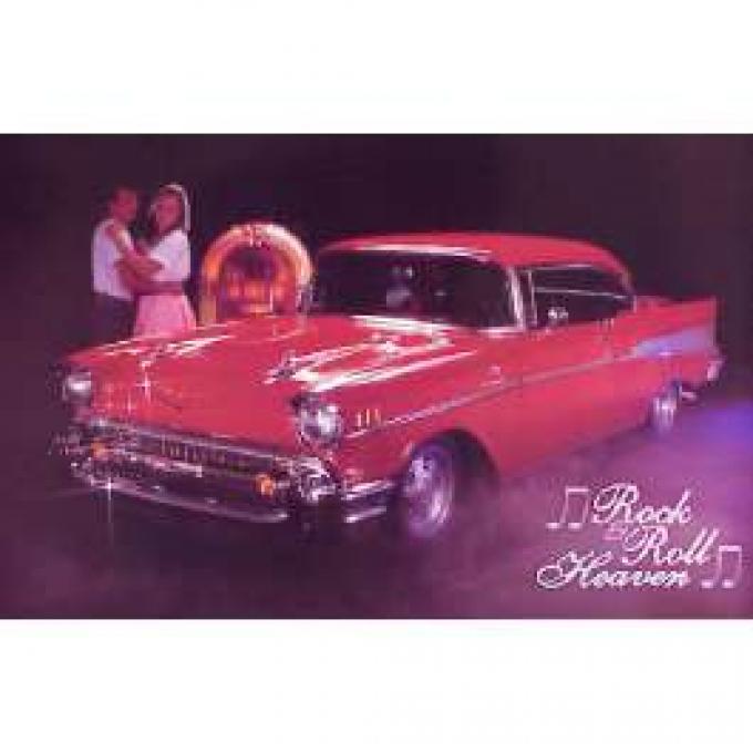 Chevy 1957 Rock & Roll Heaven Poster