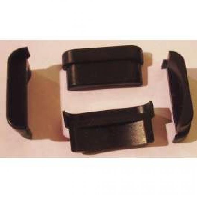 Chevy Divider Stops, Rubber, Side Glass Dividers, 2-Door Wagon, 1955-1957