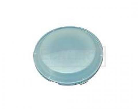 Chevy Dome Light Lens, White Replacement 1955-1957