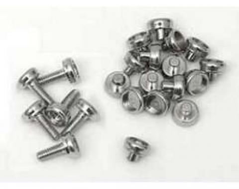 Chevy Pinchweld Rivet & Screw Snap Set, Convertible, 1955-1957