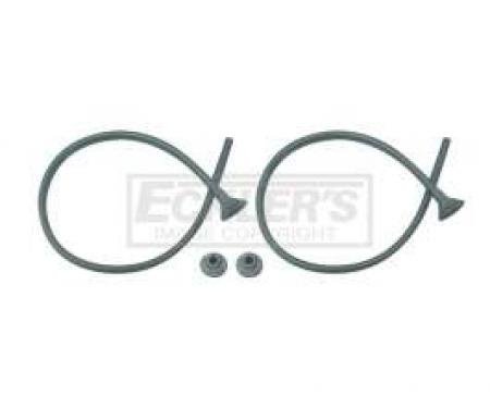 Chevy Windshield Drain Seals, 1956-1957